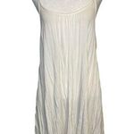 Roxy strappy white sun dress / swim cover-up size S Photo 0