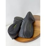 Clarks Wave Walk Leather Slip On Comfort Flat Casual Shoes Black Size 8M Photo 8