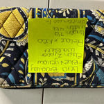 Vera Bradley Women's Wallet - Navy and Mustard Floral Photo 4