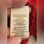 Free People  Horse Print Flowy Half Buttoned
Collared Blouse Flowy Equestrian SM Photo 7