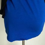 Olivia Moon  sz S blue black‎ layered tank top Photo 8