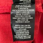 Nicole Miller Dress Linen Blend Short Sleeve Tropical Floral V-Neck Women Medium Photo 8