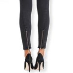 Rag and Bone  Black Justine Zipper Ankle Skinny 24‎ Photo 3
