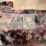 Floral woman’s Dress in‎ Black and Pink Size 14 Photo 11