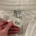 Athleta White Linen Pants Photo 5