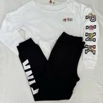 Victoria's Secret PINK VICTORIA SECRET Long Sleeve and joggers Set Photo 1