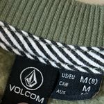 Volcom  green logo print graphic sweatshirt Photo 1