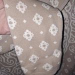 Isaac Mizrahi ‎ Tan White Paisley 100% Cotton Blazer Size XS Photo 4