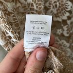 Anthropologie Dolan Sheer Lace Floral Ivory Mock Neck Blouse Top Women’s Size L Photo 12