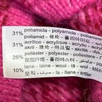 ZARA  Pink Wool Plaid Checkered Crochet Knit Square Neck Crop Sweater Tank Top S Photo 4