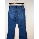 AG Adriano Goldschmied Womens Jeans Blue Denim Farrah Boot Crop High Rise Fit 28 Photo 9