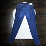 Mango Dark Wash Skinny Jeans Photo 6