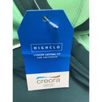 Lands' End  Tankini Top Womens‎ 14 Green White Sporty Chlorine Resistant Swimwear Photo 4