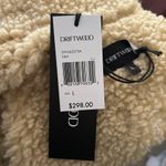 Free People NWT Driftwood tan faux suede Sherpa lined boho western penny lane coat jacket L Photo 10