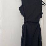 SheIn Black Cut-Out  Dress Mini Photo 2