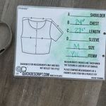 Anthropologie Picro Size M Mustard Yellow Short Sleeve Cotton T Shirt Photo 4