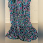 rtr Warm Blue Big Love Maxi sz 2 Medium M floral printed boho blue purple Pink Photo 3