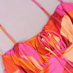 SheIn Pink print maxi dress Photo 7