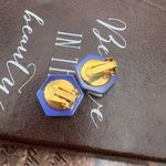 Vintage 60s Lavender Lucite Clip Photo 4