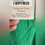 MikaRose The Tabby sleeveless gauze Dress Kelly green size medium NWT Photo 7