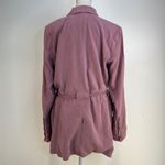 Free People Olivia Blazer Linen Belted Pink Photo 8