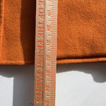 Carole Little Orange Wool Collarless Button Front Blazer Jacket Women's M Size M Photo 10