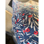 Royal Robbins  Floral Blue White Modal Blend Midi Dress Women's Size Small Photo 6