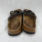 Birkenstock Betula Vinja Black Faux Patent Leather Strappy Sandals Size 40N US 9 Photo 6