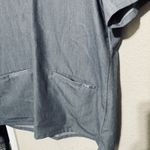 FIGS  Grey Scrub Top Womens sz L Gray Nurse Medical Comfort PO# 2453 Photo 1