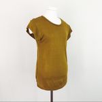 Forever 21 Capped Sleeve Top in Chartreuse | Size S Photo 6