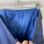 Reign On Blue & Black Dot Circle Pattern Tulle Strapless Formal Mini Dress 13/14 Size L Photo 5