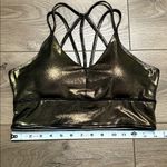 Born Primitive Bronze Metallic Sports Bra Size XL Brown Photo 8