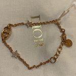 Christian Dior Dior CD Navy Bracelet Rose Gold-Finish Metal and White Crystals Photo 6