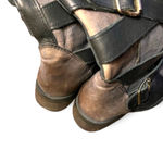 Lane Bryant  WIDE CALF All Leather Tall Boot Size 5-1/2 Photo 1