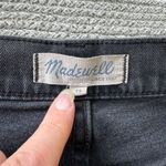 Madewell Washed Black High Rise Denim Boy Shorts Size 28 Photo 9