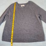 Abercrombie & Fitch  Sweater Womens Large Rabbit Hair Gray Crewneck Shirt 2010s Photo 7