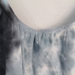 New Electric & Rose Blue Tie Dye Linda Sleeveless Lightweight Crop Top Size L Photo 7