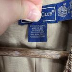 Charter Club  Blazer Womens 14 Brown Houndstooth Preppy Academia Quiet Luxury Photo 2