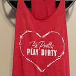 Racer Back Tank Red Size L Photo 0