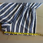 Hollister π¦ Off-The-Shoulder Striped Romper blue/white stripes one piece size S Photo 8