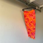 SheIn orange and pink floral two piece skirt set Photo 11