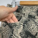 CAbi Brown Snake Print Skinny Jeans Womens 4 Low Rise Y2K Casual Denim Animal Photo 3