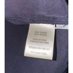 Cloth & Stone  Women's XL Tunic Top Dark Blue Tencel Soft Distressed Basic Flowy Photo 10