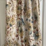 TSD Two Star Dog 100% Linen Floral Maxi Skirt Size Medium Photo 0