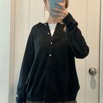 Sag Harbor Women’s Black Cardigan Size Large Photo 3