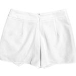AQUA Womens Asymmetrical Skort Envelope Skirt Front, Shorts Pockets White S Photo 2