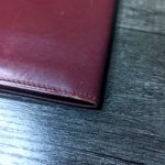  | Must De Cartier Burgundy Leather "Double C" Logo Long Bifold Wallet Photo 9