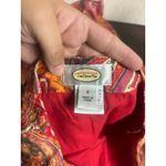 Talbots Vintage Boho Paisley A-Line Skirt Size 4 Photo 2