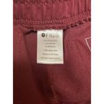FIGS  Women's Red Drawstring High Rise Straight Nurse Medical Scrub Pants Size S Photo 4