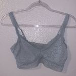 Grey lace wireless comfy bra Gray Photo 0